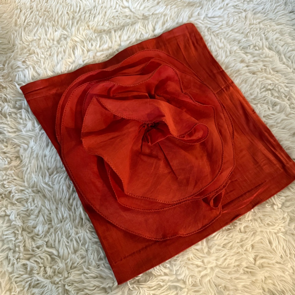 Free People Rosette Flower Tube Top - Picture 3 of 6